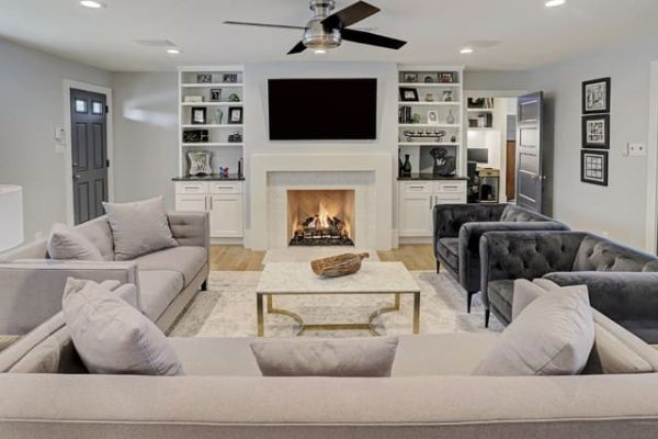 Crafting the Perfect Living Room Sectional Sofas and Fireplace Design Ideas