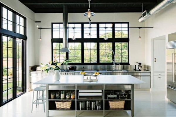 Elegance Kitchens with High Ceilings