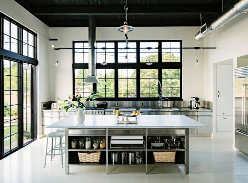 Elegance Kitchens with High Ceilings