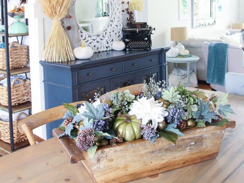 Fall Decorating with Blue An Overview