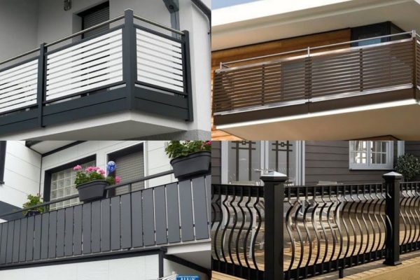 Elevate Your Home's Aesthetic with Stunning Balcony Railing Designs for the House Front