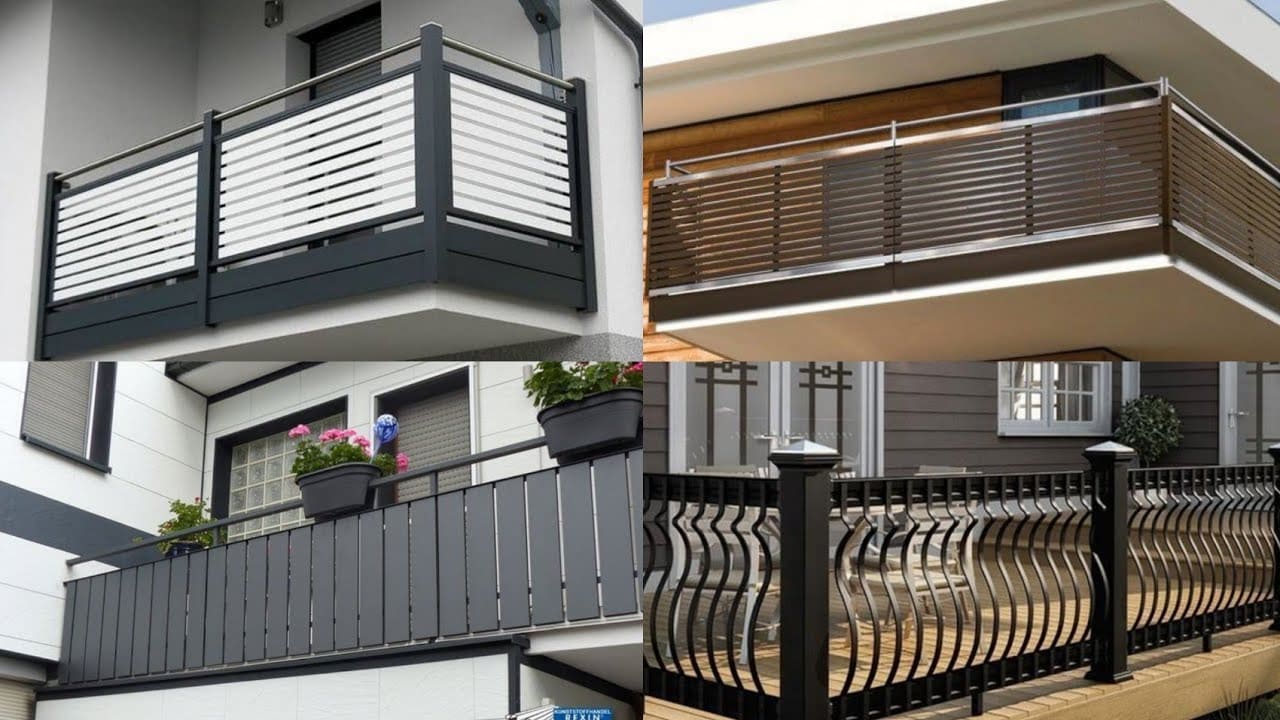 Elevate Your Home's Aesthetic with Stunning Balcony Railing Designs for the House Front