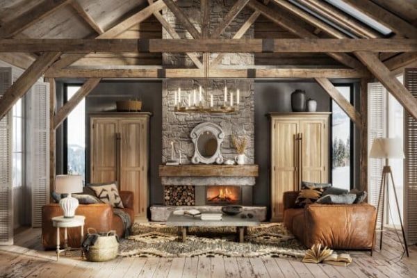 Embracing Rustic Charm A Guide to Log Home Interior Design