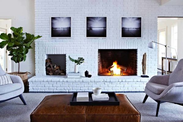 Enhance Your Living Space with a Stunning White Brick Wall ilikecoix