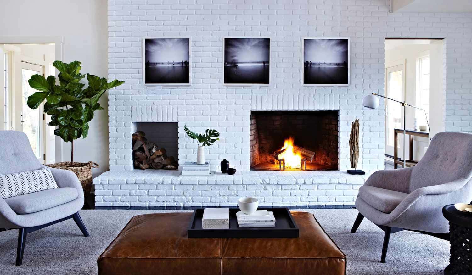 Enhance Your Living Space with a Stunning White Brick Wall ilikecoix