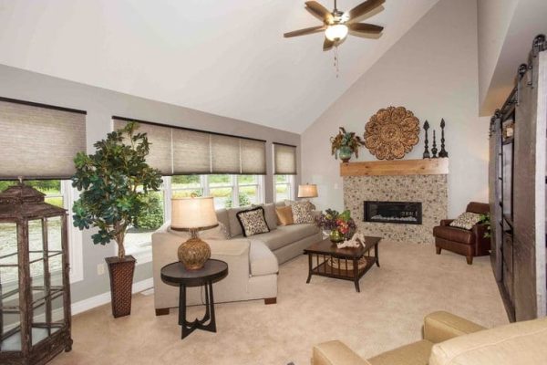 Unlocking the Elegance Crafting a Modern Half Vaulted Ceiling Living Room