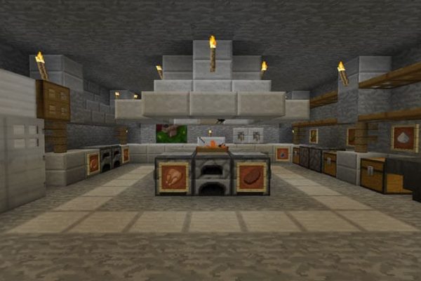 Designing a Functional Minecraft Kitchen