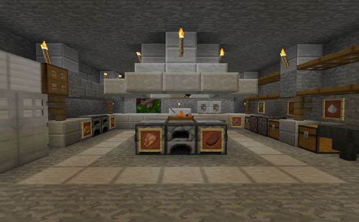 Designing a Functional Minecraft Kitchen