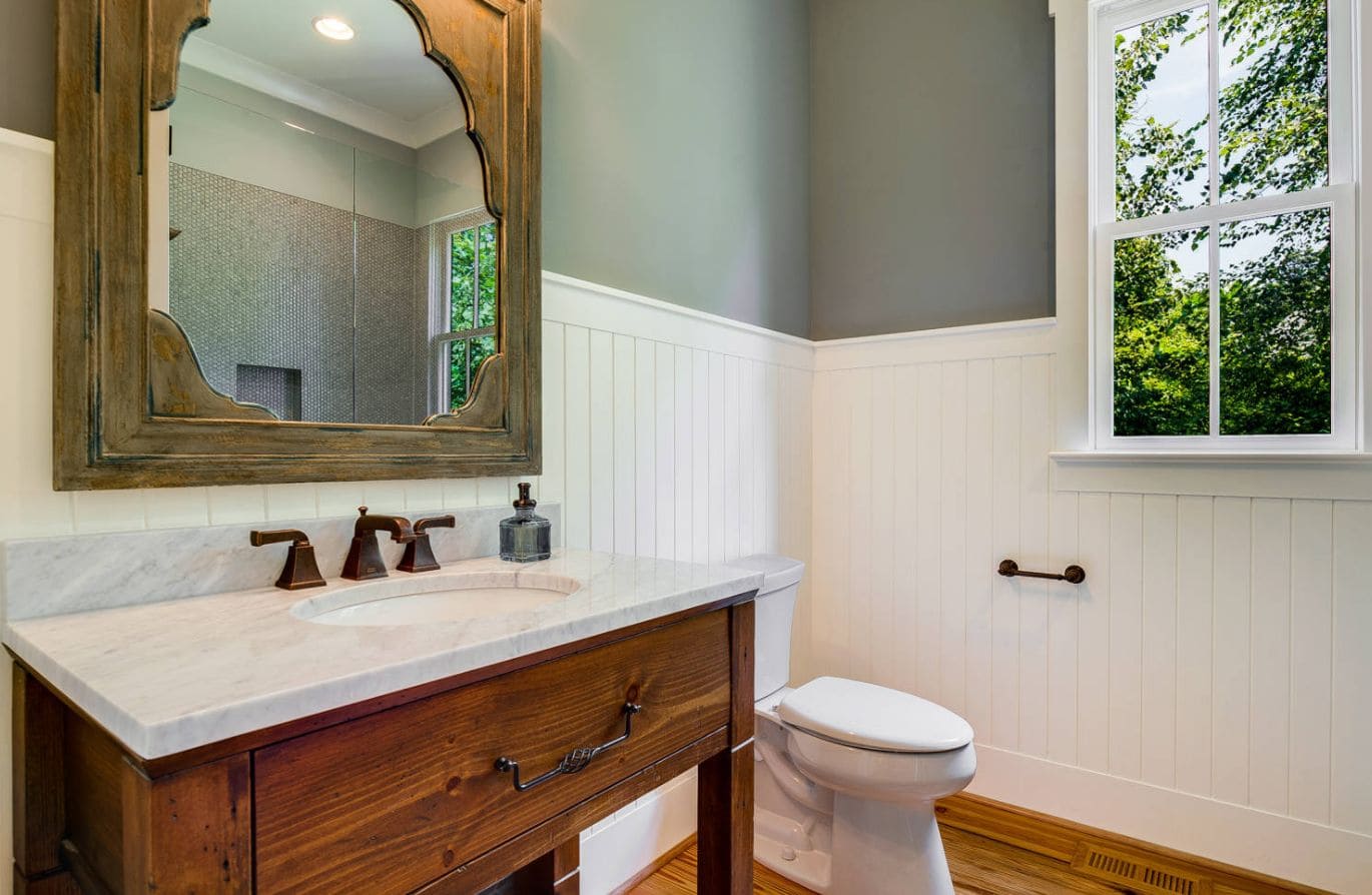 Elevate Your Bathroom with Stunning Wainscoting Designs