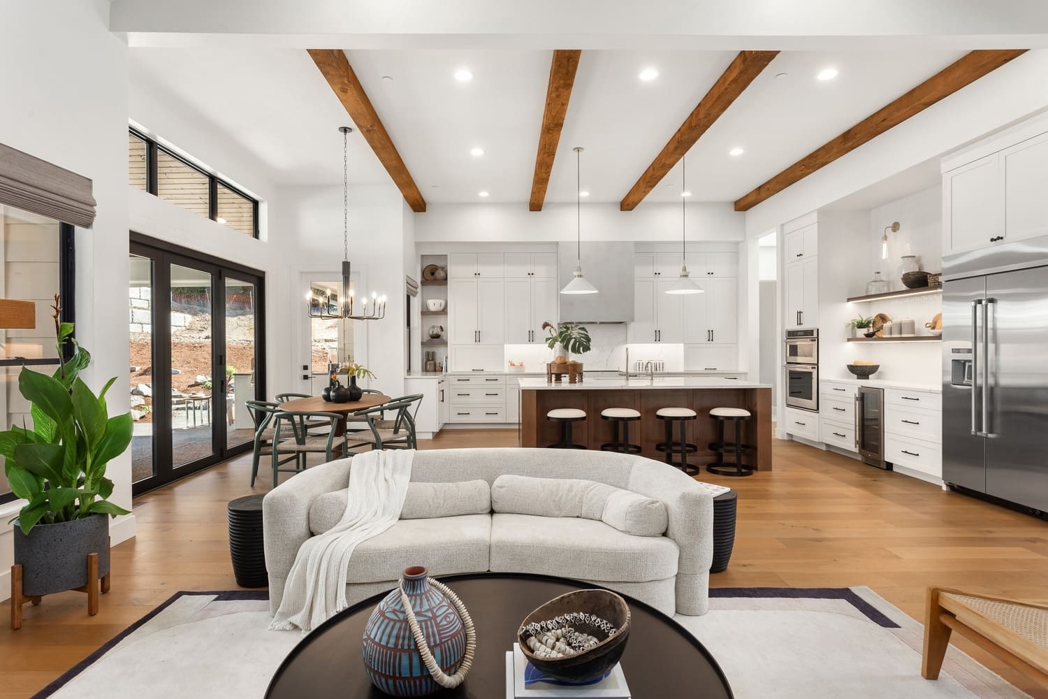 Maximizing Space Open Concept Kitchen Living Room Floor Plans
