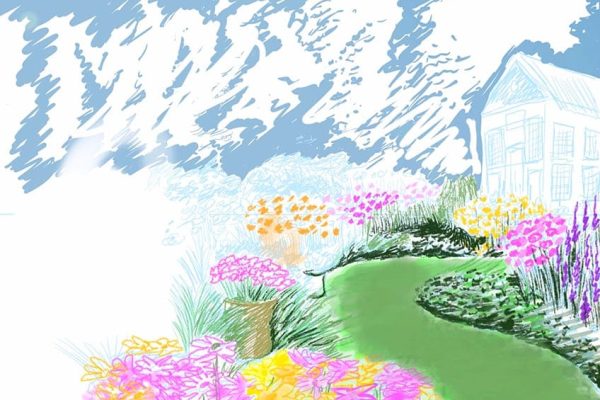 The Beauty Within Drawing for Garden Enthusiasts