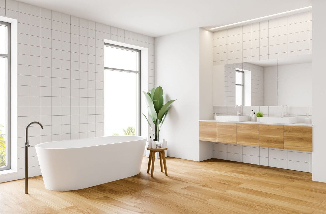 The Guide to Incorporating Wood Flooring in Your Bathroom