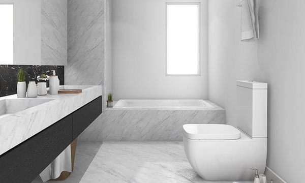 Transform Your Space with Exquisite White Marble Bathrooms