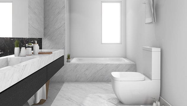 Transform Your Space with Exquisite White Marble Bathrooms