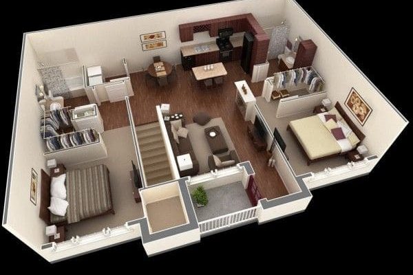 Unlocking the Magic 2 Bedroom Apartment Floor Plans