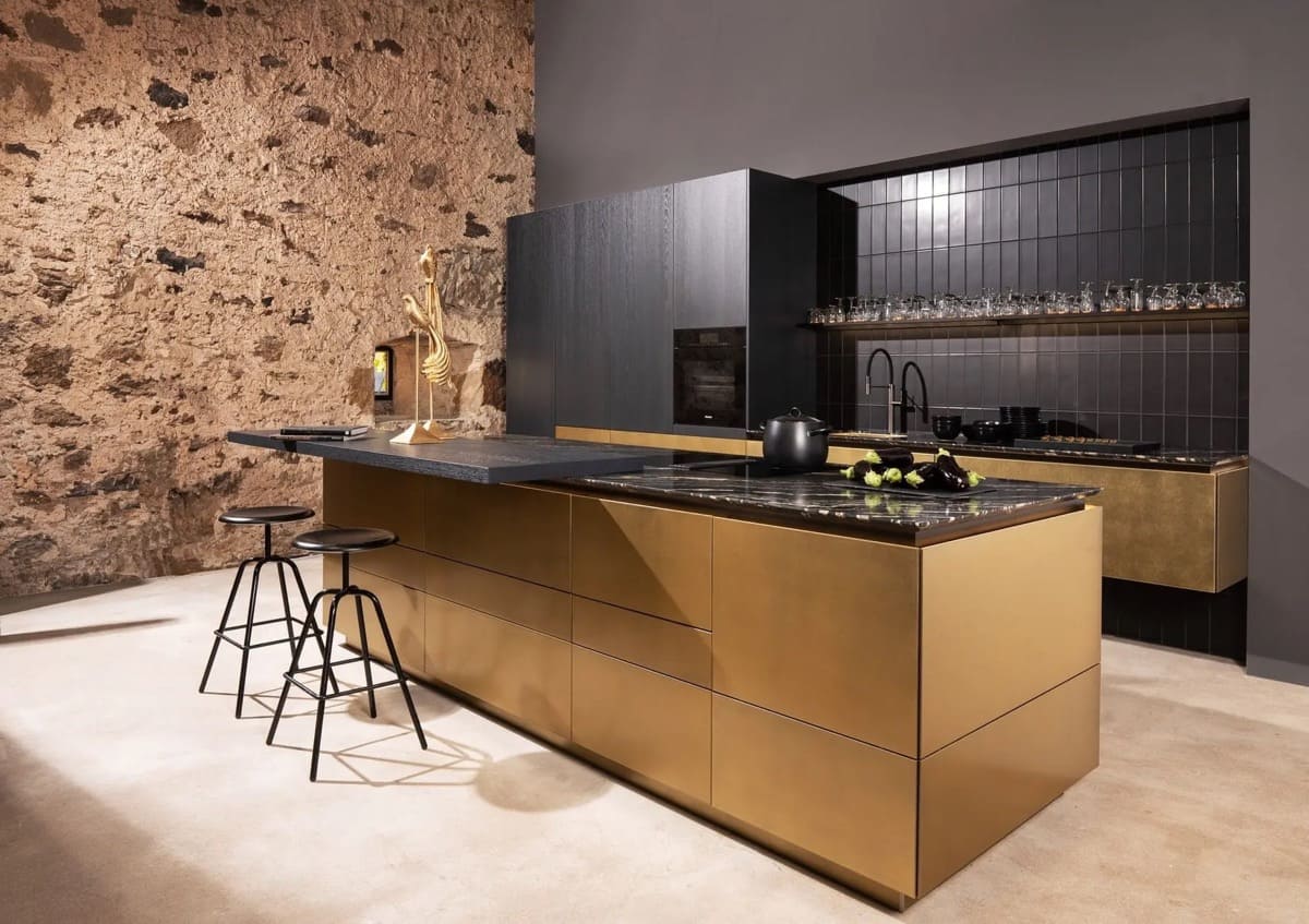 Unveiling the Elegance Black and Gold Kitchen Designs