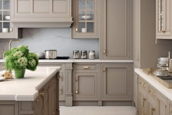 Greige Kitchen Cabinets Elevate Your Kitchen Style with Timeless Elegance