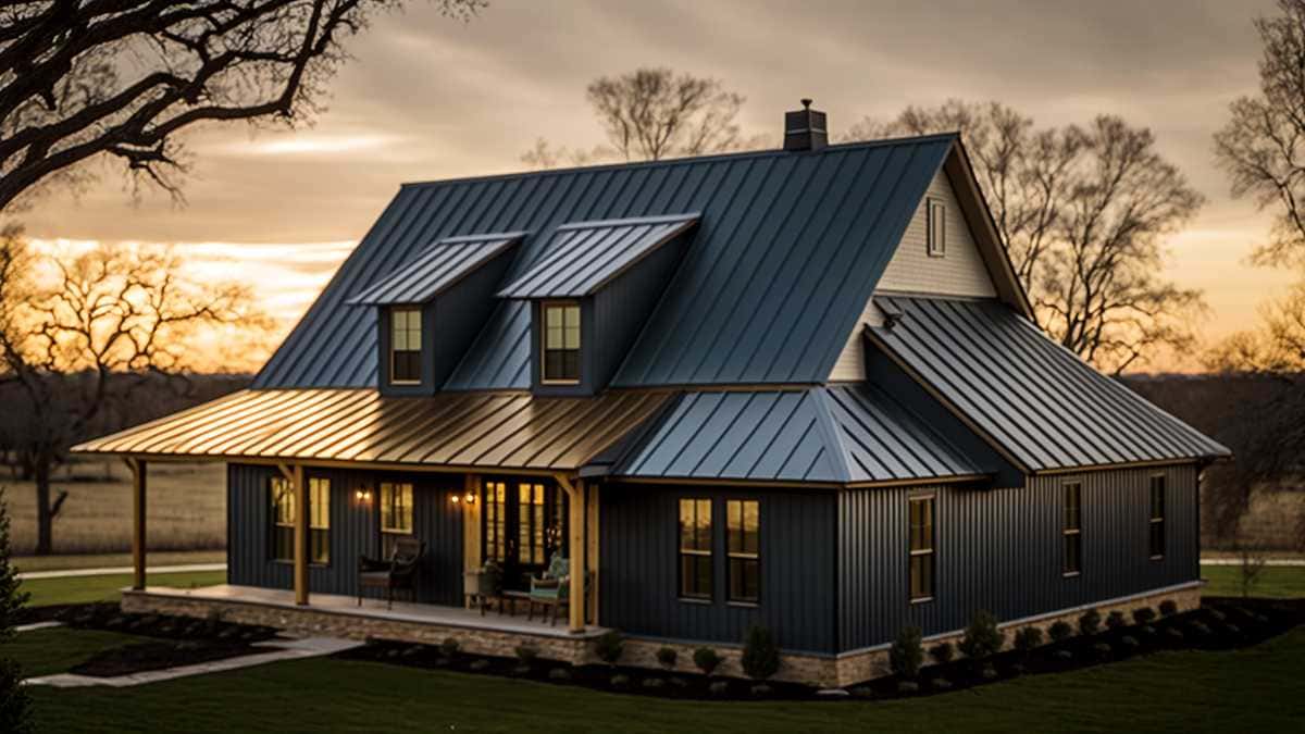 The Timeless Elegance and Durability of Black Metal Roofing A Modern Classic