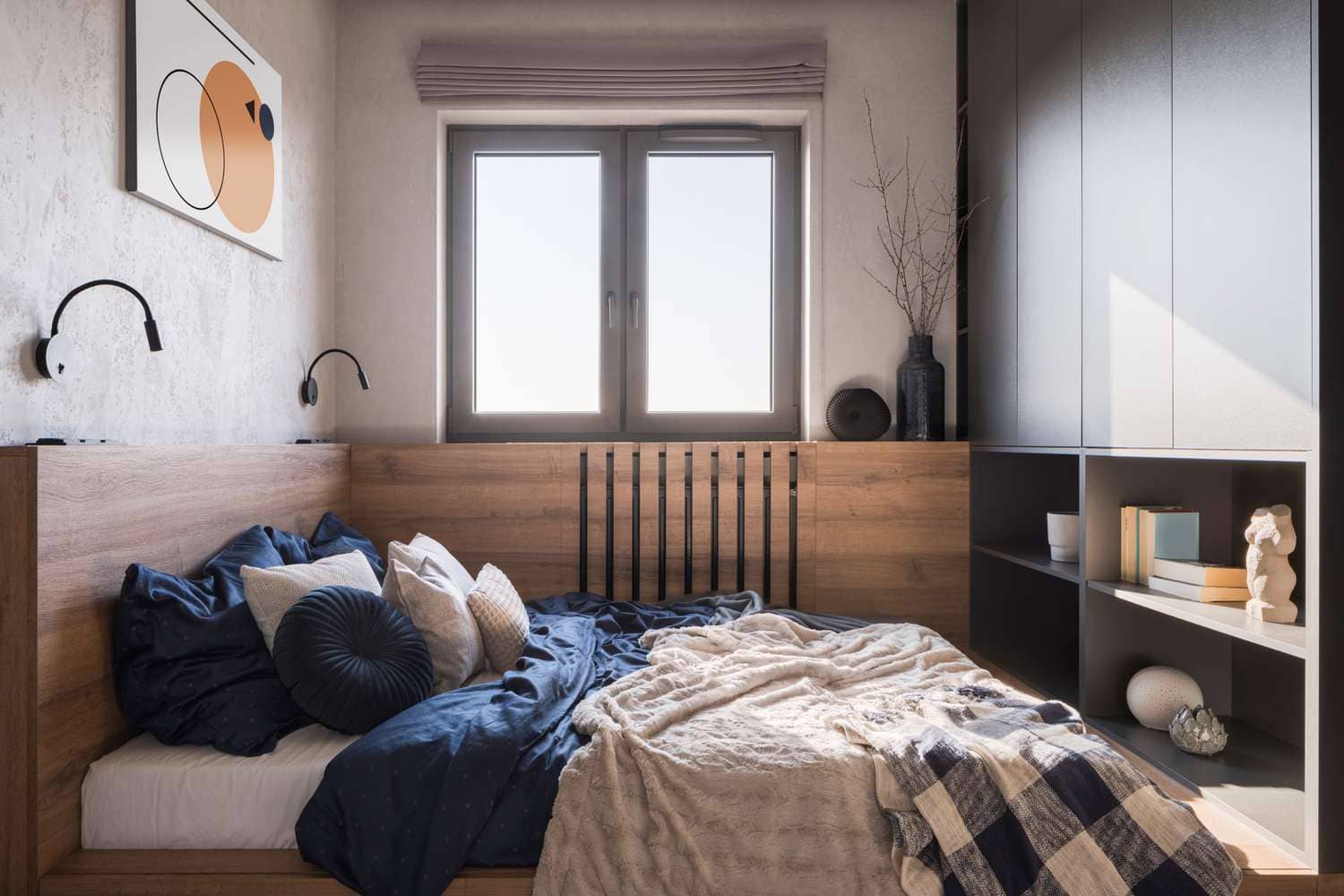 Transforming Small Bedrooms with Black Creative Decorating Ideas