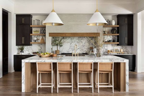 Elevate Your Kitchen Design with a Stunning Waterfall Countertop