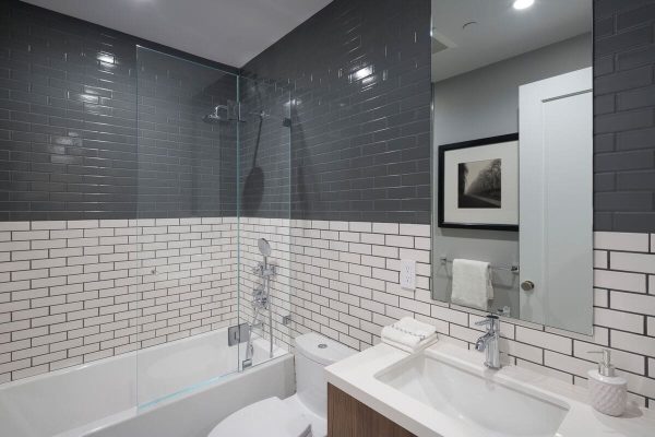 Revamp Your Space Elevate with White Subway Tile with Black Grout