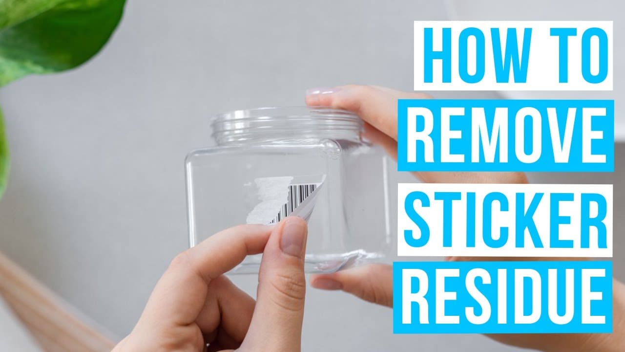 Effective Methods to Remove Sticker Residue from Glass Surfaces